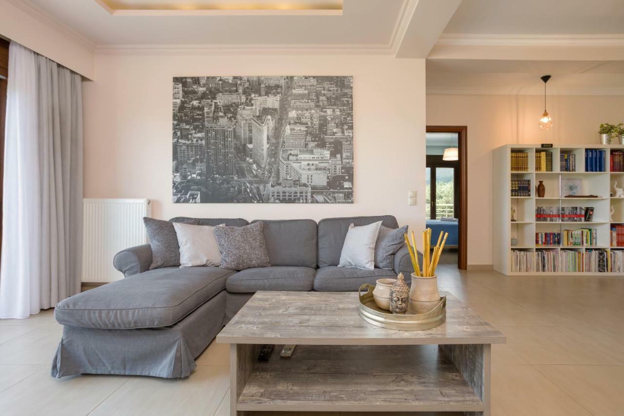 Villa Serenity Agia Marina  Esterno foto