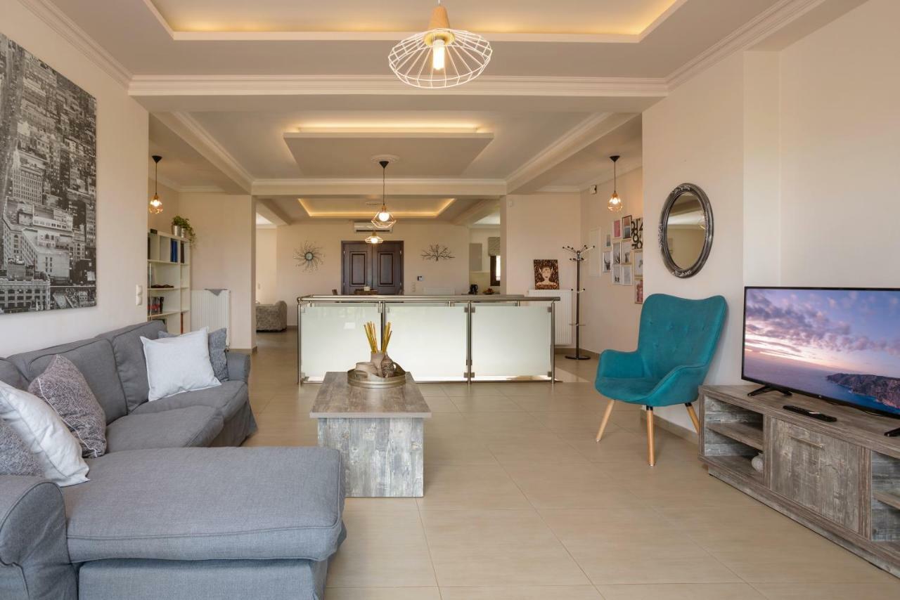 Villa Serenity Agia Marina  Esterno foto